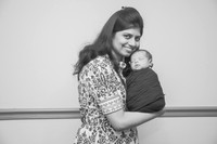 Baby Viyansh's Newbown Portraits (B&W)