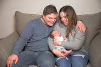 Baby David's Newborn Portraits (Matte)