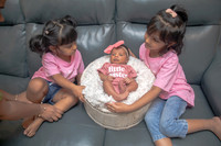 Baby Nirvi's Newbown Portraits (Matte)
