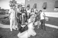 Wedding Party Portraits (B&W)