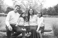 Saha Family Portraits (Fall 2025)(B&W)