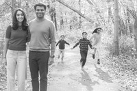 Gandhi Family Portraits (Fall 2025)(B&W)