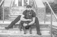 Grant's Senior Portraits 2024 (B&W)