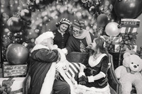 KOHN--Santa Claus Portraits 2025 BW
