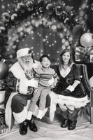 LEE--Santa Claus Portraits 2025 BW