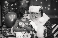 YOUNG--Santa Claus Portraits 2025 BW