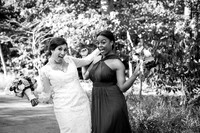 Girls Getting Ready B&W