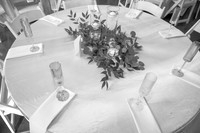 Nick and Margaret's Wedding - Getting Ready (B&W)