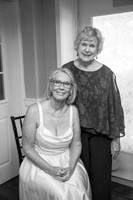 Steve & Sharon's Getting Ready (B&W)