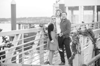 Wasden Family Christmas Portrait 2025 (B&W)