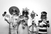 John & Beth's Wedding Reception B&W