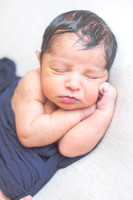 Baby Shahzaman Newborn Portraits (Matte)