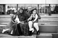 Rayna's Newborn Portraits & Family (B&W)
