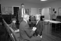 Allan & Leslie's Wedding - Getting Ready (B&W)
