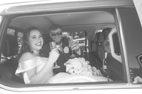 Michael & Elisa's Bridal Portraits (B&W)