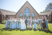 Michael & Elisa's Wedding Party Portraits