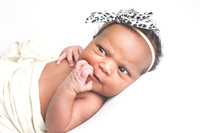Baby Eliana's Newborn Portraits (Matte)