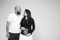 Mehak's Maternity Portraits (B&W)