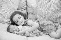 Baby Kian's Newborn Portraits (B&W)