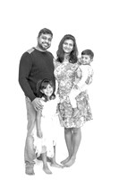 Arhaan's 1st Birthday Portraits (B&W)