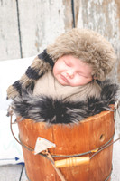 Baby Caden's Newborn Portraits (Matte)