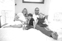 Baby Caden's Newborn Portraits (B&W)