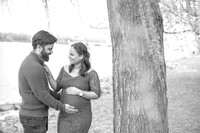 Sowmya's Maternity Portraits (B&W)