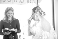 Michael & Darlena's Wedding Ceremony (B&W)