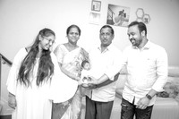 Baby Niyati's Newborn Portraits (B&W)