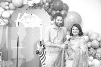 Kiaan's 1st Birthday Party (B&W)