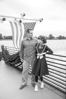 Romero Family Portraits On The Potomac 2026 (B&W)