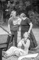 Brad & Emily's Wedding Reception (B&W)