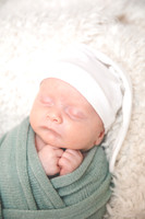Baby Jonah's Newborn Portraits