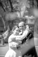 Michael & Darlena's Bridal Portraits (B&W)