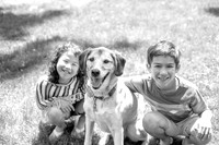 Lavallee Family Portraits (Spring 2023)(B&W)