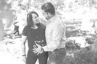 Laila's Maternity Portraits (B&W)