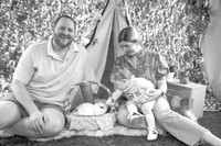 Miller-Brambletons-Spring-Fling-with-Bunnies B&W