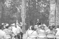 Colonel Brian Hans' Promotion Ceremony (B&W)