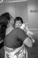 Baby Urvi's Newborn Portraits (B&W)