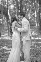 Robert & Kelly's Wedding Ceremony (B&W)