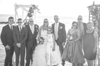 Wedding Party Portraits (B&W)