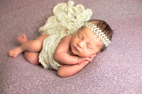 Baby Audriana's Newborn Portraits (Matte)