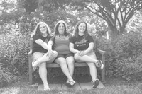 Hannah's Senior Portraits 2024 (B&W)