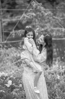 Chowdhury Family Portraits Spring 2025 (B&W)