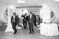 Arnaud & Janesa's Wedding Reception (B&W)