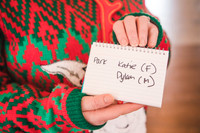 Park, Katie, Dylan- Brambleton's Santa & Mrs. Claus 2023