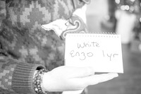 White Family- Brambleton's Santa & Mrs. Claus 2023 B&W
