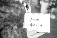Witham Family- Brambleton's Santa & Mrs. Claus 2023 B&W