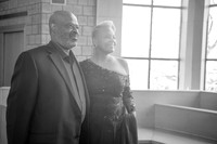 James & Mildred's Wedding (B&W)