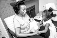 Baby Barkon's Newborn Portraits (B&W)
